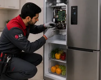 تعمیر یخچال ال جی در نمایندگی ال جی چمستان